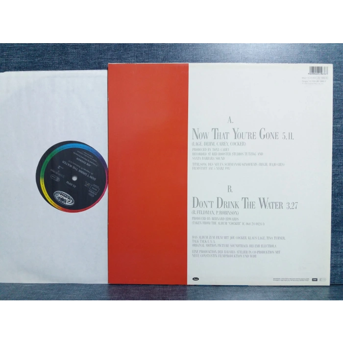 JOE COCKER NOW THAT YOURE GONE MAXI LP