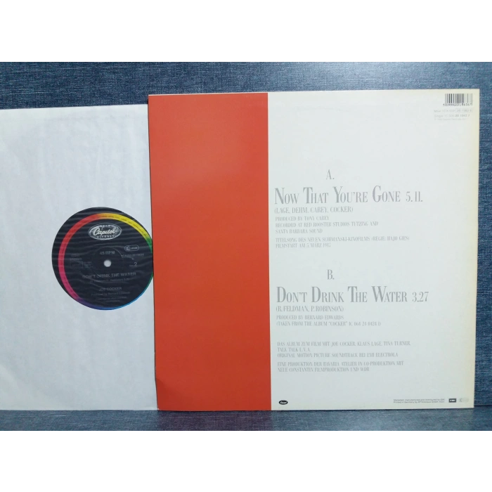 JOE COCKER NOW THAT YOURE GONE MAXI LP