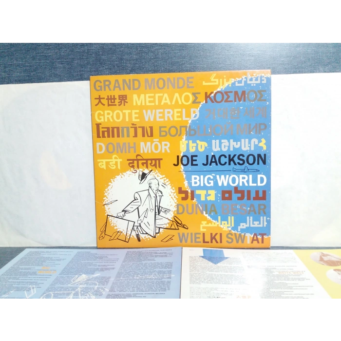 JOE JACKSON BIG WORLD MUSIC 2 LP