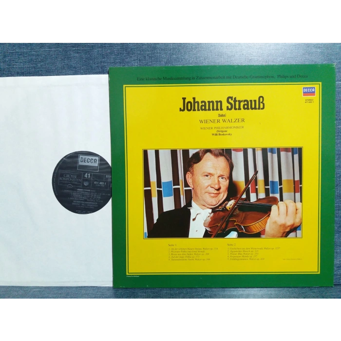 JOHANN STRAUSS WIENER WALZER WILLI BOSKOVSKY