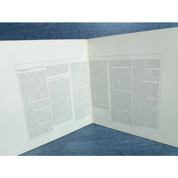 JOHANNES BRAHMS PIANO CONCERTOS LEON FLEISHER 2 LP