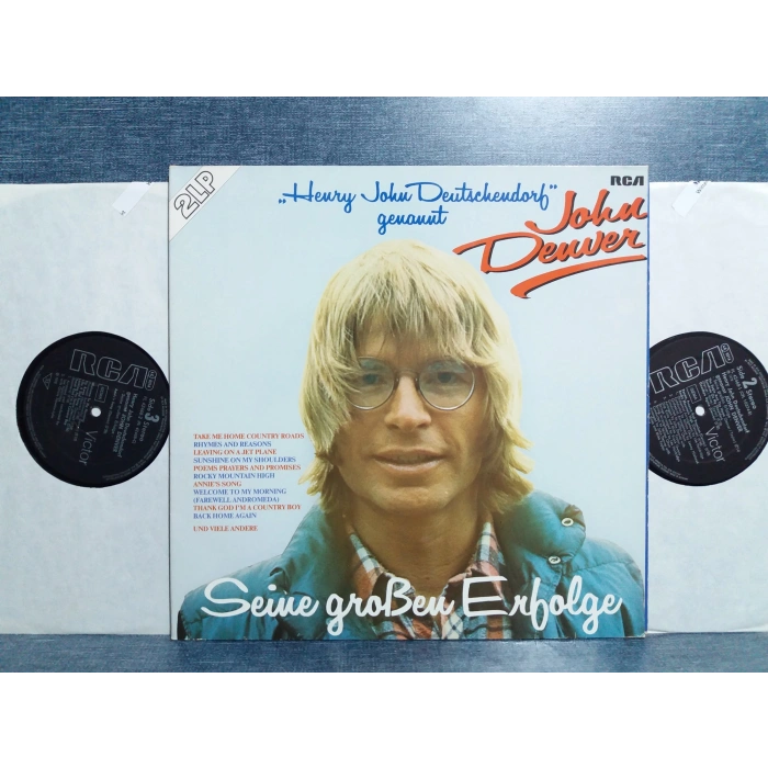 JOHN DENVER GREATEST ALBUM 2 LP