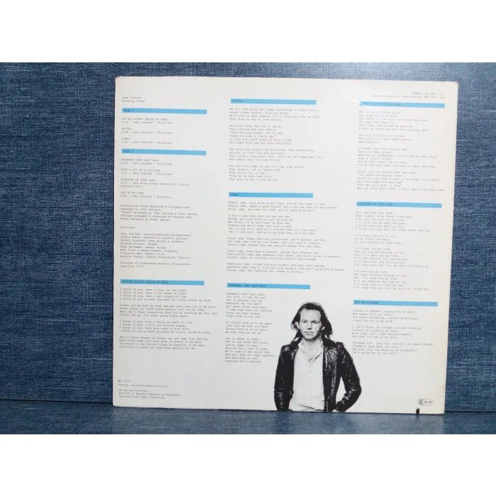 JOHN IRELAND THINKING ALOUD MUSIC LP