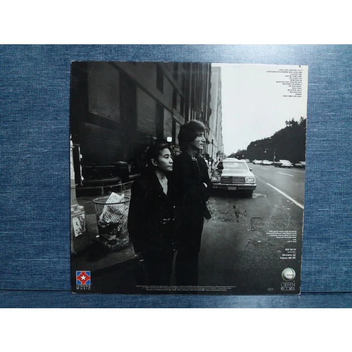 JOHN LENNON DOUBLE FANTASY YOKO ONO LP