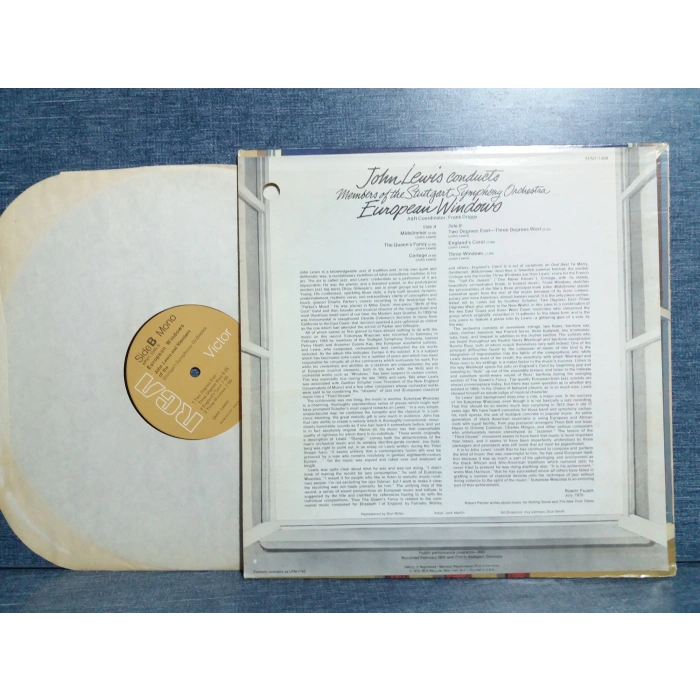 JOHN LEWIS EUROPEAN WINDOWS MUSIC LP