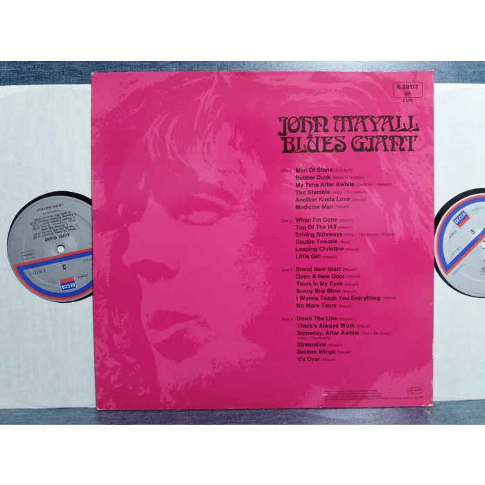 JOHN MAYALL BLUES GIANT MUSIC 2 LP