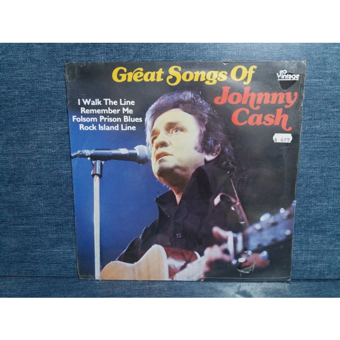 JOHNNY CASH GREAT SONG OF LP  (SIFIR)