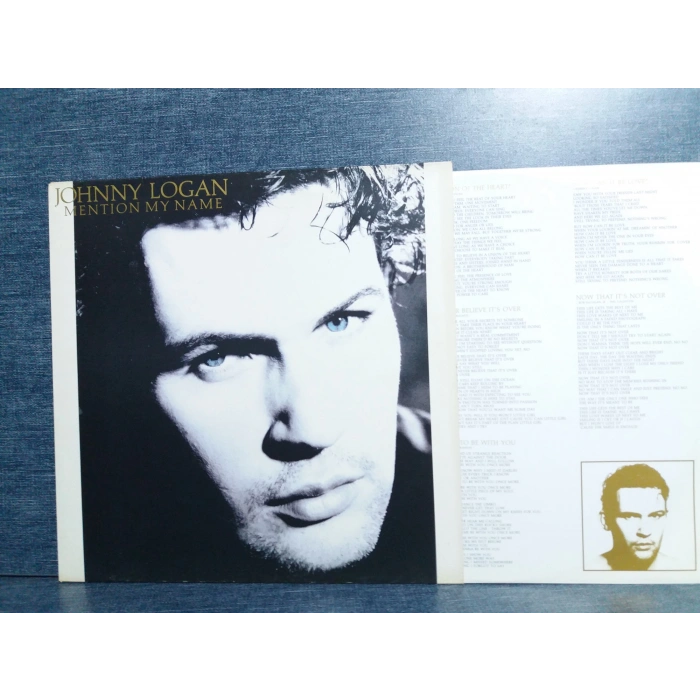 JOHNNY LOGAN MENTION MY NAME MUSIC LP