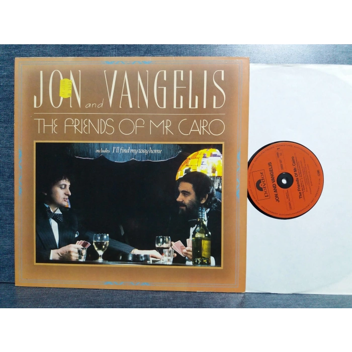 JON AND VANGELIS THE FRIENDS OF MR CAIRO  LP