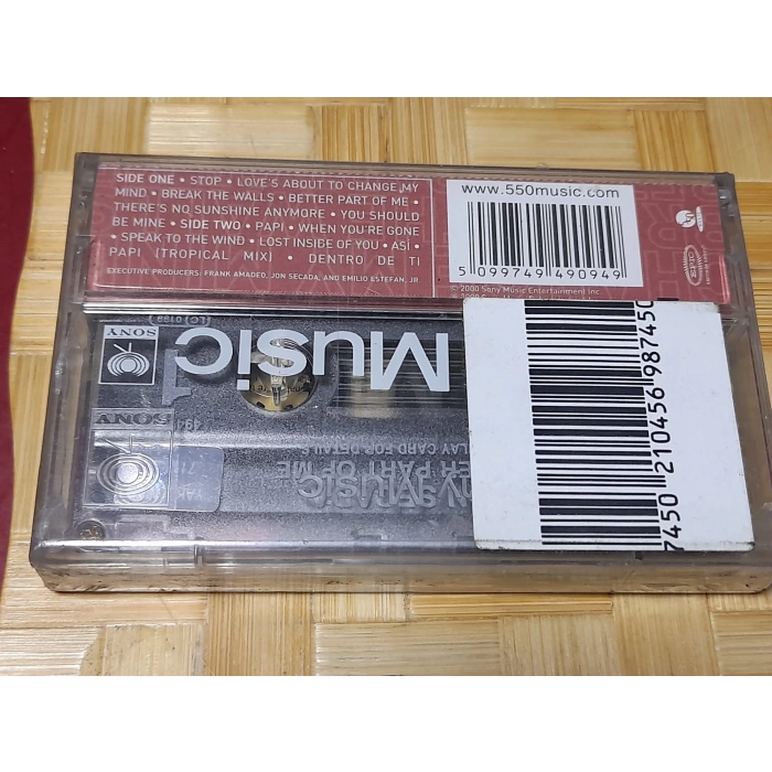 JON SECADA BETTER PART OF ME MÜZİK KASET