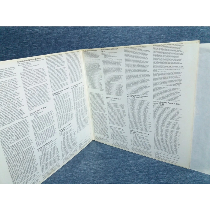 JÖRG DEMUS BEETHOVEN KLAVIER Nr.11-25-26-27 FUR ELISE EROICA  2 LP