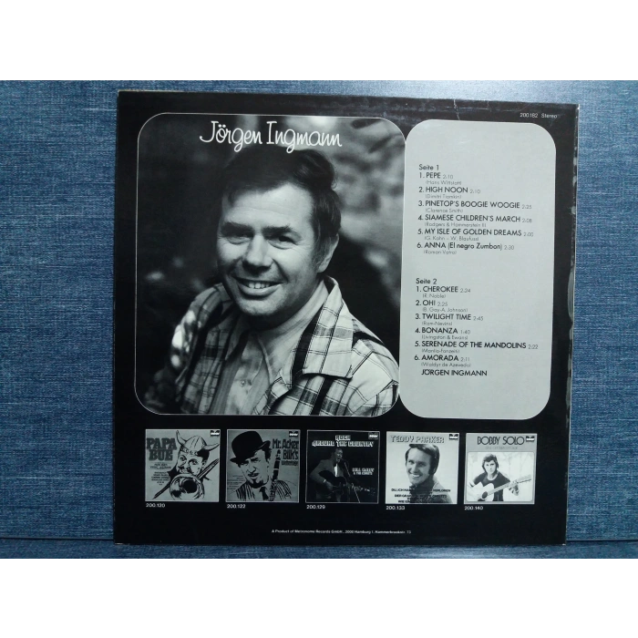 JÖRGEN INGMANN HIGH NOON  MUSIC LP