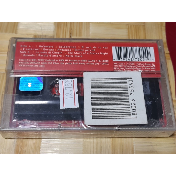 JOSE CARRERAS PURE PASSION MÜZİK KASET