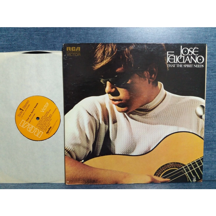 JOSE FELICIANO THAT THE SPIRIT NEEDS MUSIC LP