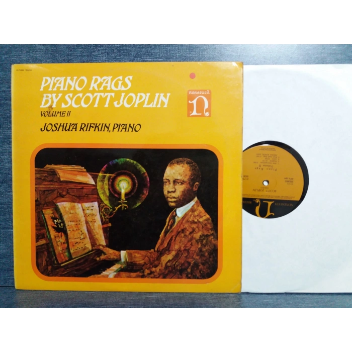JOSHUA RIFKIN PIANO RAGS SCOTT JOPLIN LP