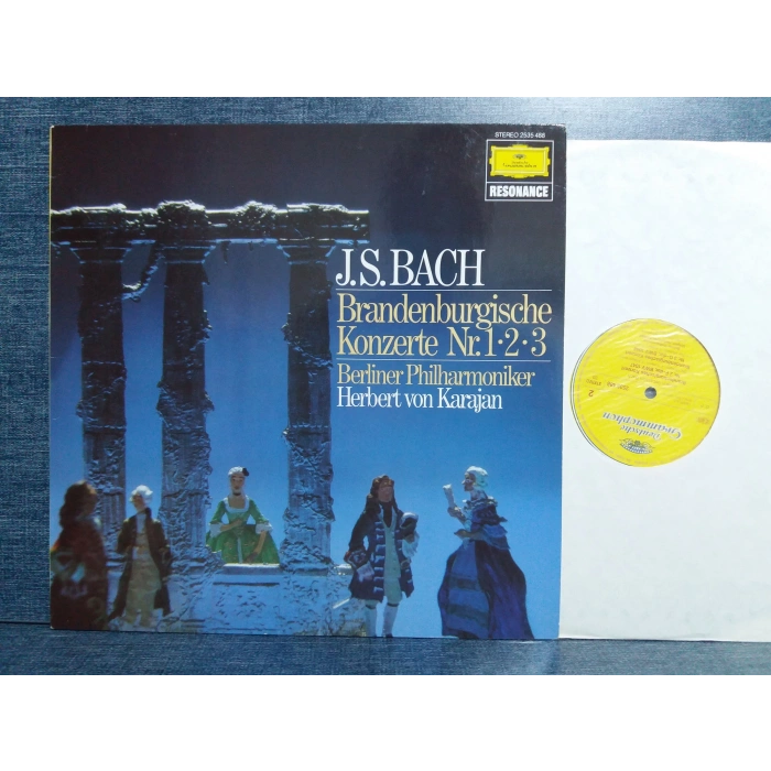 J.S. BACH BRANDENBURGISCHE Nr.1-2-3 MUSIC LP