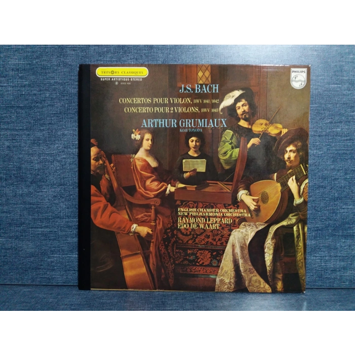 J.S. BACH CONCERTOS POUR VILON RAYMOND LEPPARD LP