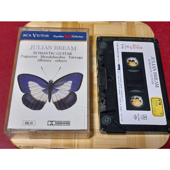 JULIAN BREAM ROMANTIC GUITAR MÜZİK KASET