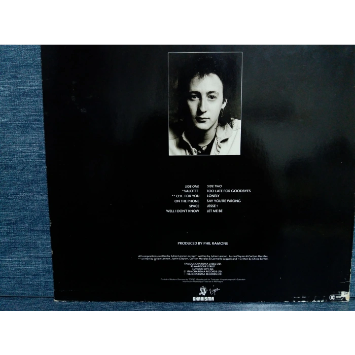 JULIAN LENNON VALOTTE LP