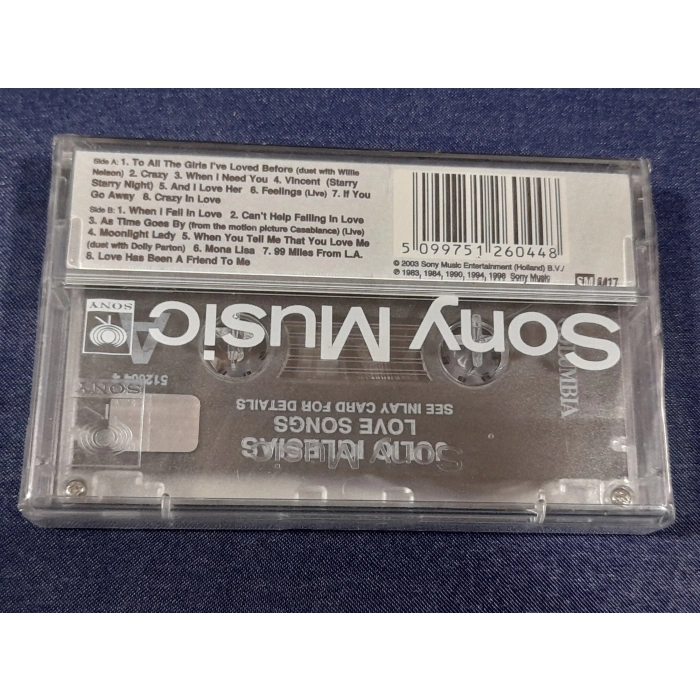 JULIO IGLESIAS LOVE SONGS MÜZİK KASET