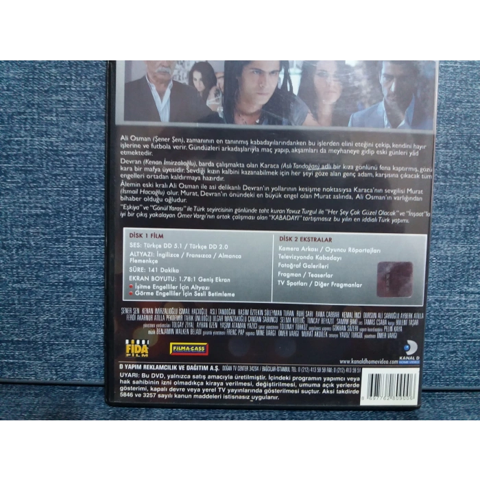 KABADAYI DVD FİLM (2 DISK)