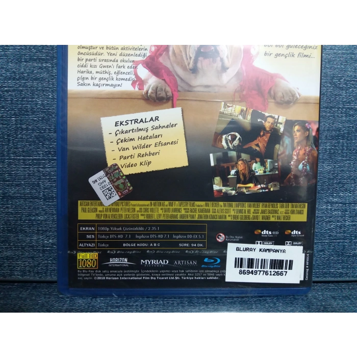 KAÇIKLAR POLİSİ FİLM BLURAY (SIFIR)