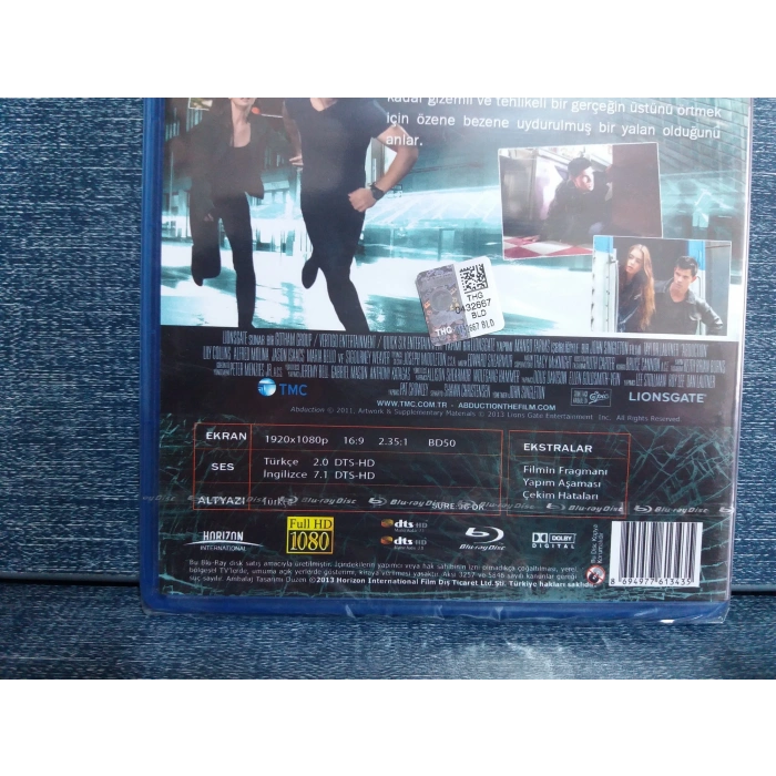 KAÇIŞ ABDUCTION FİLM BLURAY (SIFIR)