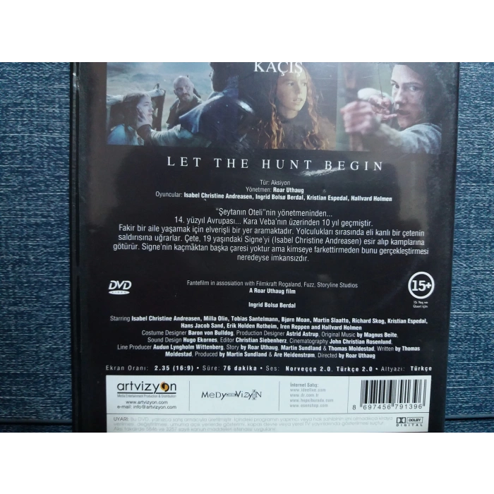 KAÇIŞ ESCAPE HORROR TRILOGY DVD FILM