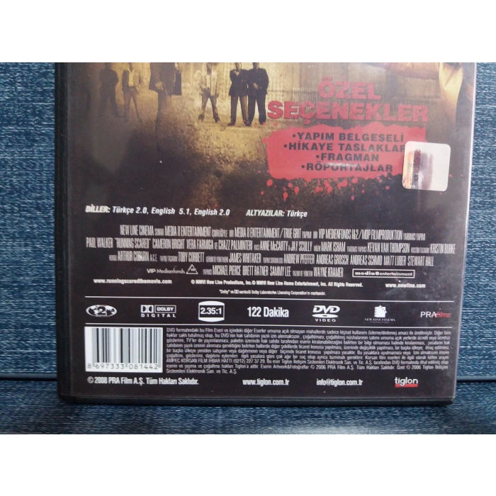 KAÇIŞ RUNNING SCARED DVD FİLM
