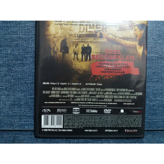 KAÇIŞ RUNNING SCARED DVD FİLM