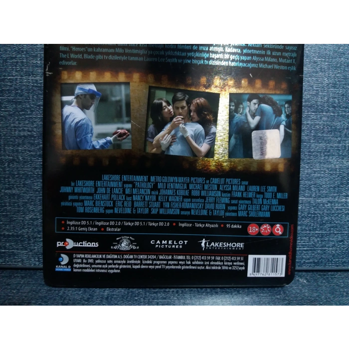 KADAVRA PATHOLOGY DVD FİLM (METAL KUTU)