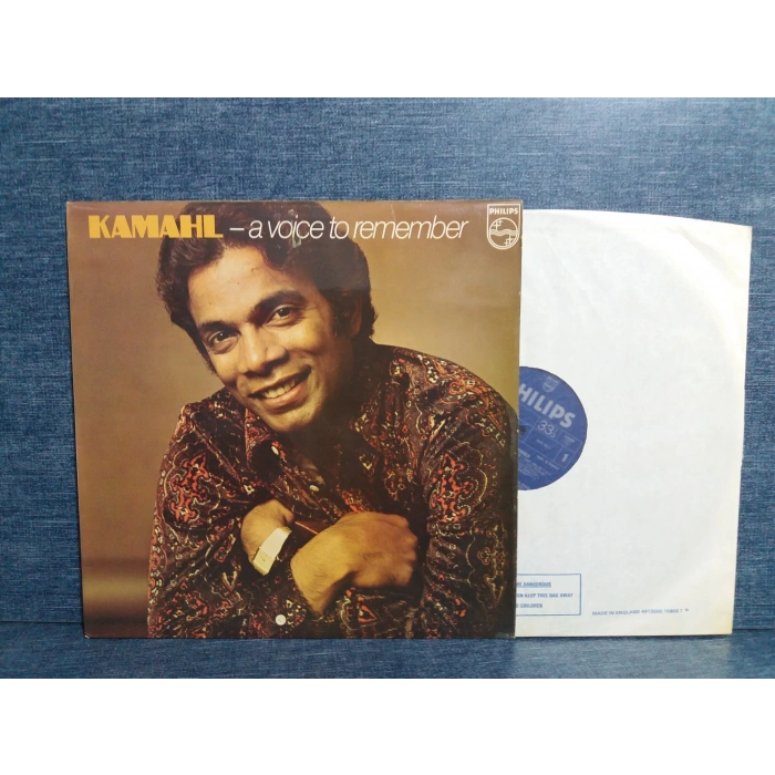 KAMAHL A VOICE TO REMEMBER MUSIC LP