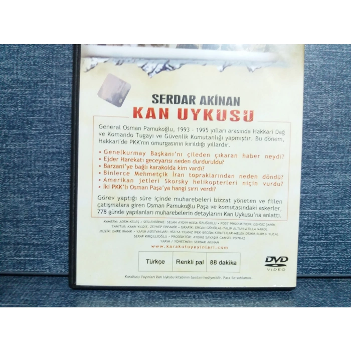 KAN UYKUSU DVD FİLM