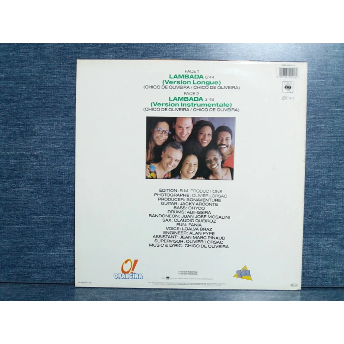 KAOMA LAMBADA  MAXI LP