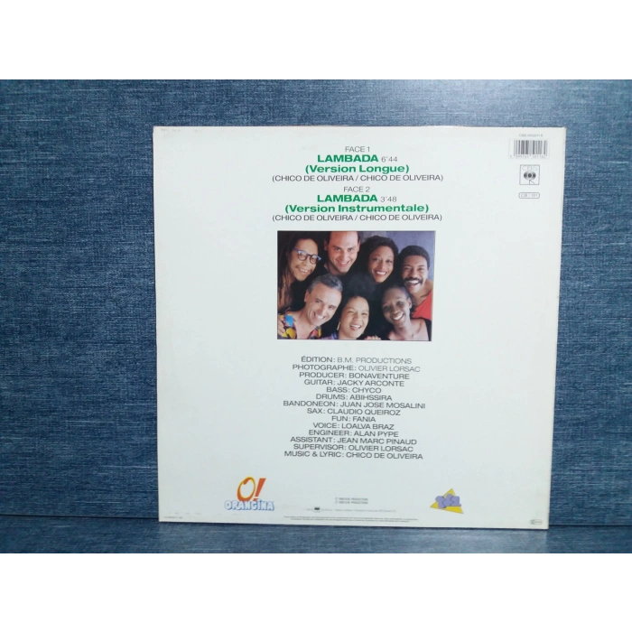 KAOMA LAMBADA MAXI LP