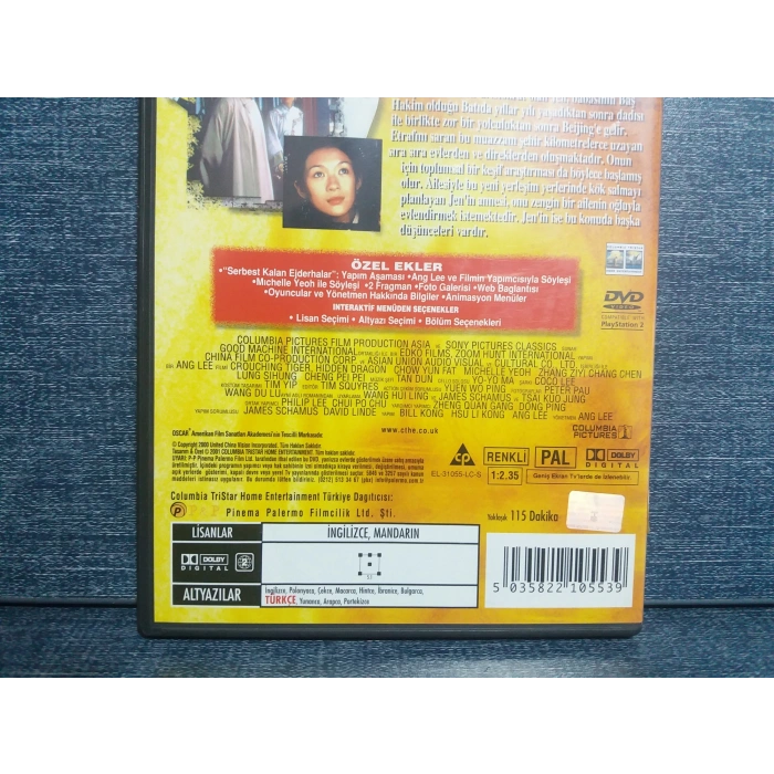 KAPLAN VE EJDERHA DVD FİLM