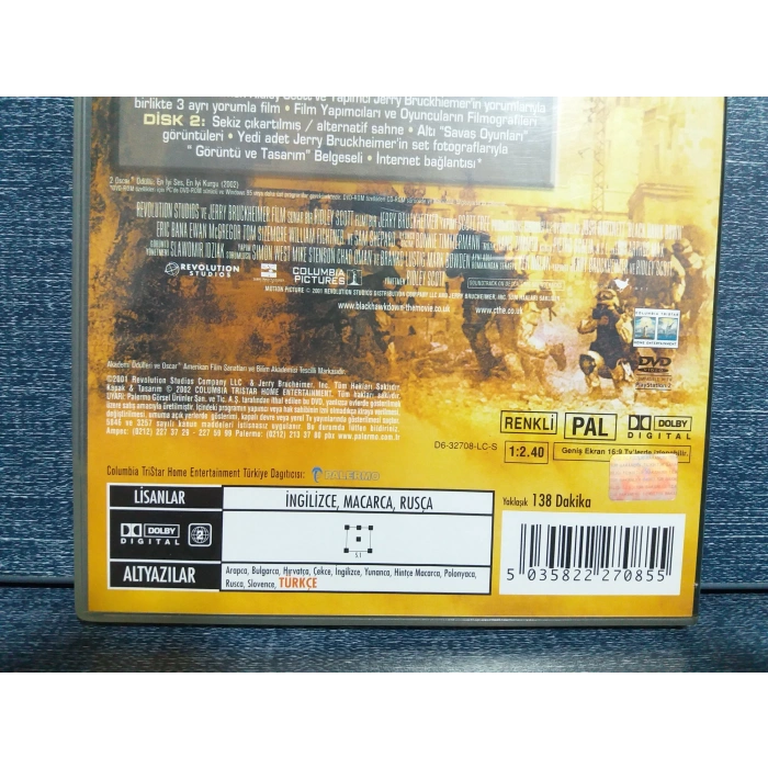 KARA ŞAHİN DÜŞTÜ DVD FİLM  ( 2 DISK )