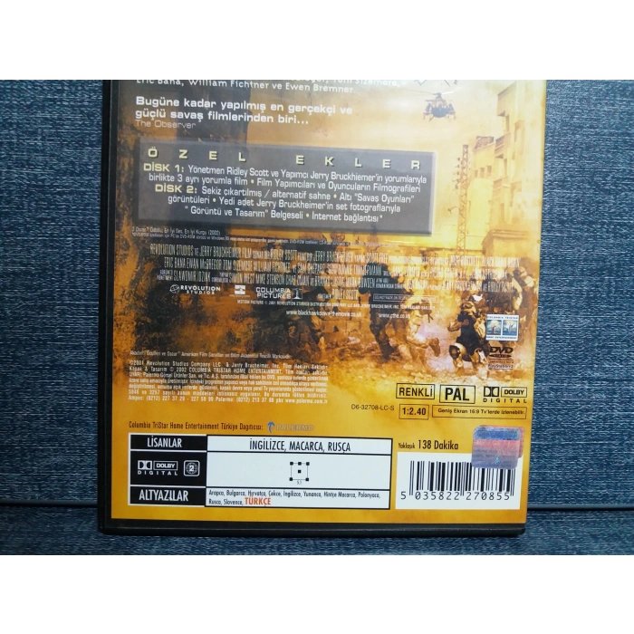 KARA ŞAHİN DÜŞTÜ DVD FİLM ( 2 DISK )