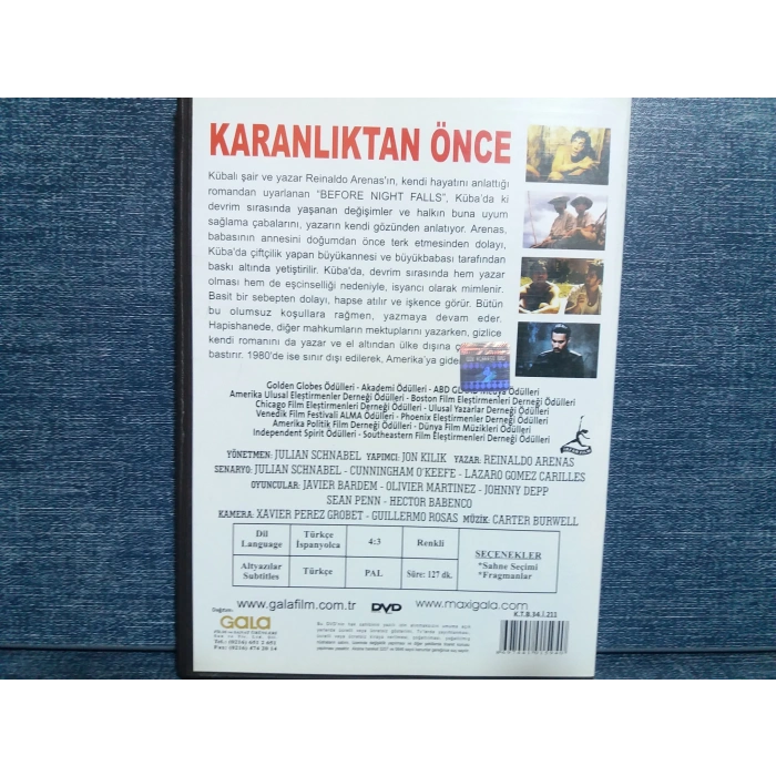 KARANLIKTAN ÖNCE DVD FİLM