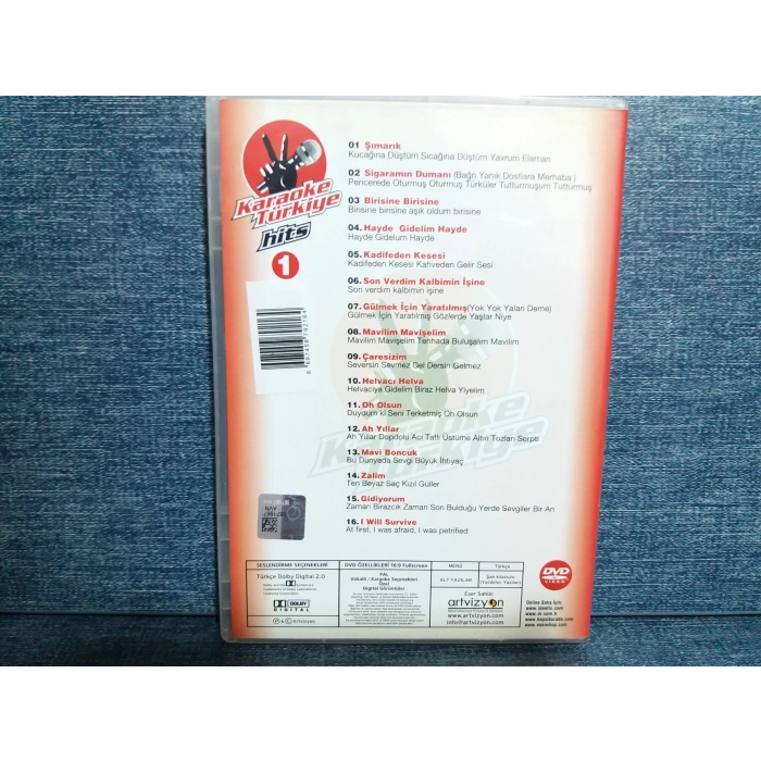 KARAOKE TÜRKİYE DVD FİLM