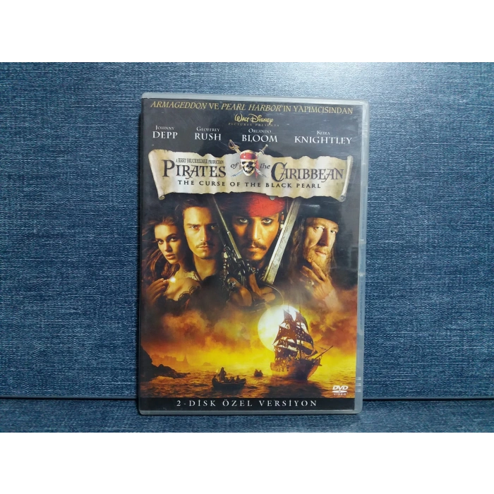 KARAYİP KORSANLARI SİYAH İNCİNİN LANETİ DVD ( 2 DISK )