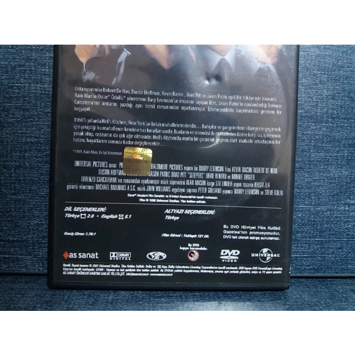 KARDEŞ GİBİYDİLER SLEEPERS DVD FİLM