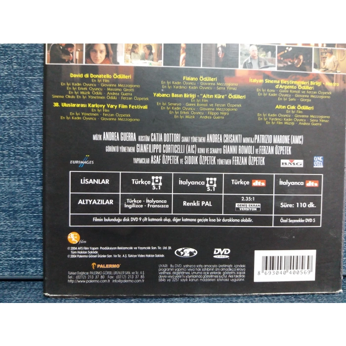 KARŞI PENCERE DVD FİLM  ( 2 DISK )