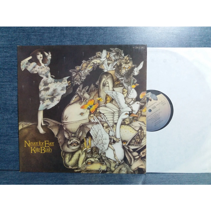 KATE BUSH NEVER FOR EVER MUSIC LP