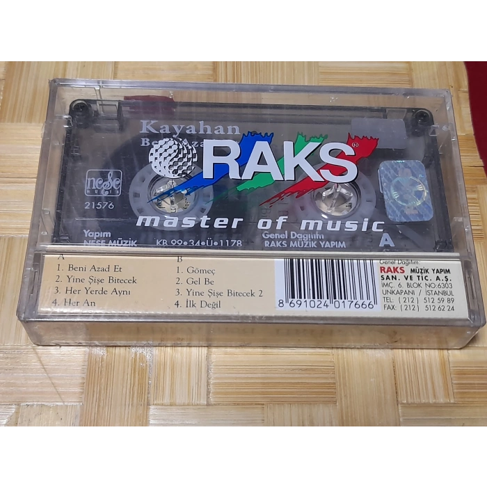 KAYAHAN BENİ AZAD ET MÜZİK KASET