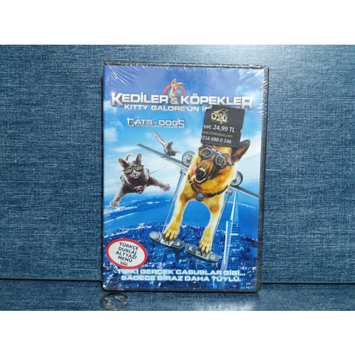 KEDİLER & KÖPEKLER DVD FİLM ( SIFIR )