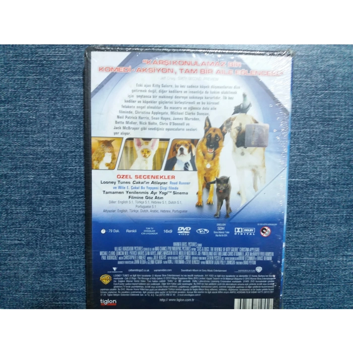 KEDİLER & KÖPEKLER DVD FİLM ( SIFIR )