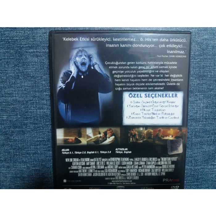 KELEBEK ETKİSİ  DVD FİLM