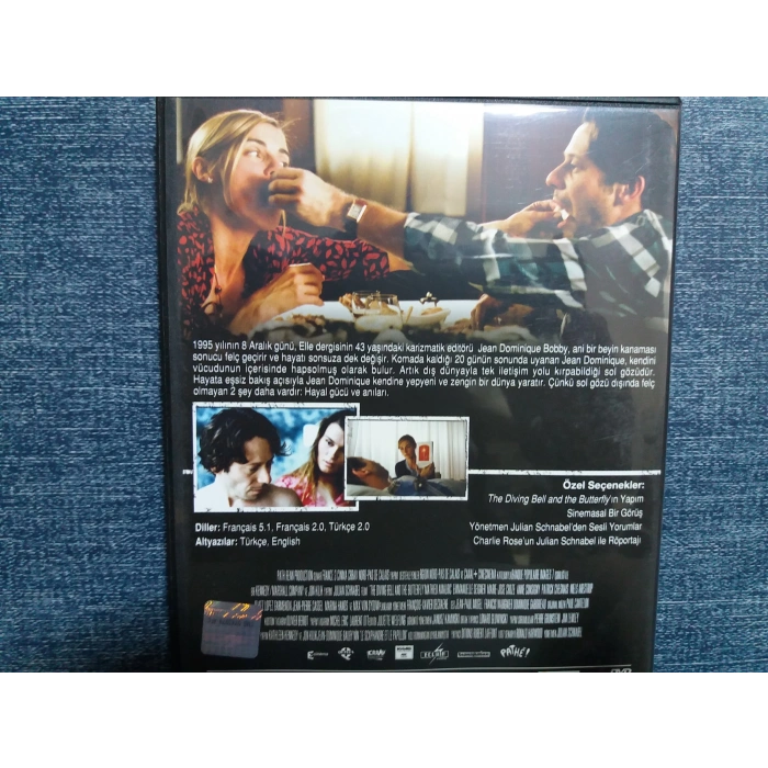 KELEBEK VE DALGIÇ DVD FİLM