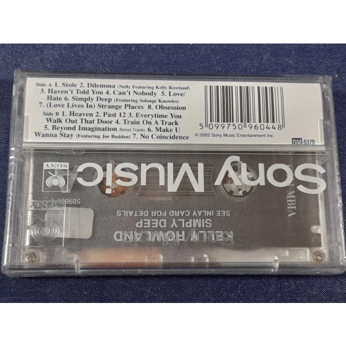 KELLY ROWLAND SIMPLY DEEP MÜZİK KASET